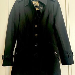 Burberry jacket with military details